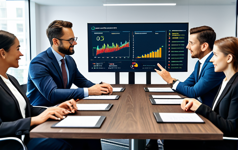 팩터 투자와 인공지능의 융합 - AI-Powered Investment Analysis**

"A sophisticated AI dashboard displaying financial data, charts, a...