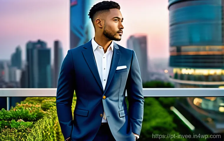 리스크 프리미엄과 팩터 투자 관계 - **Growth and Forward-Thinking:**
"A young adult, appearing around 25-30 years old, with a confid...