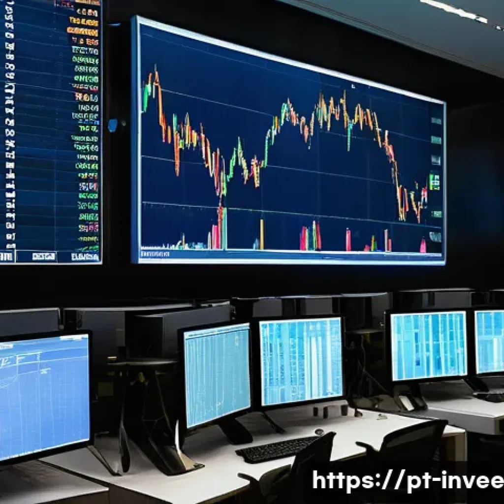 선진국 vs 신흥국 팩터 투자 차이 - A dynamic financial trading floor scene in São Paulo, Brazil, showing diverse investors analyzing mu...